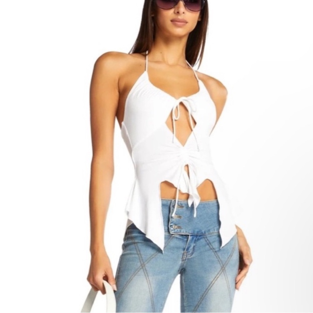 I. AM. GIA Svana Top White